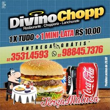 Divino Chopp Restaurante - Choperia - Lanchonete