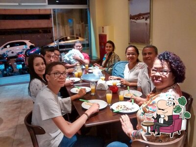 Veja imagens do interior do Kibrazão Pizza & Grill