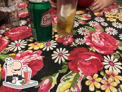 Você pode pedir uma bebida do menu