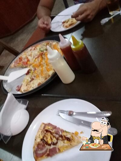 Comida em Premium Pizza