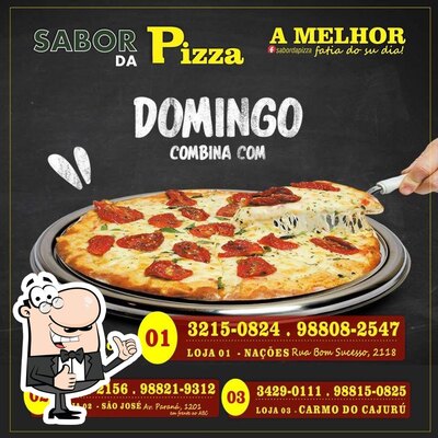 Aqui está a publicidade do Sabor Da Pizza