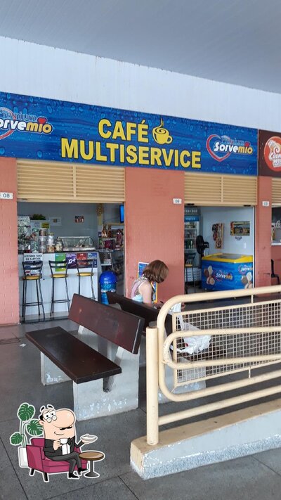 Veja imagens do interior do Café Multiservice Lanches