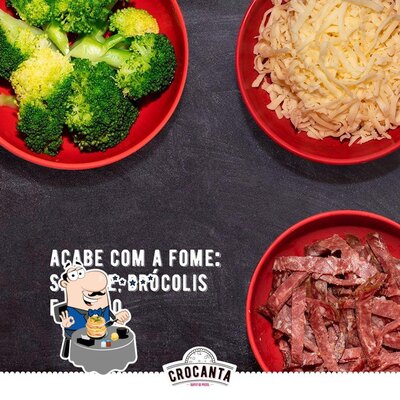 Platos en Crocanta Buffet de Pastel