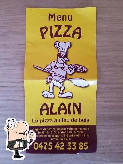 Lisez les informations sur Pizza Alain