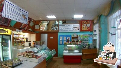 Еда в "Рыбной Лавке"