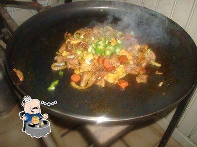 Platos en Entrevero no Pão Esteio RS