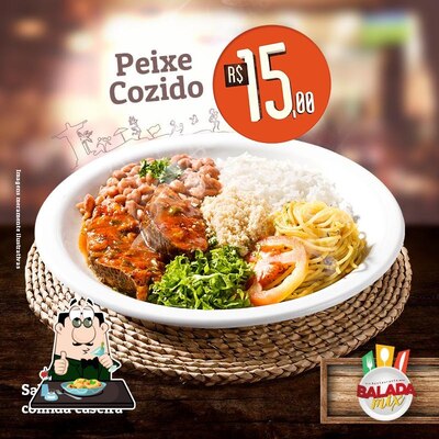 Comida em Restaurante Balada Mix