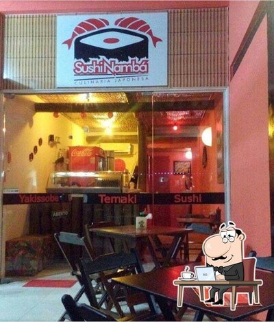 O interior do Sushi Nambá