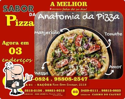Olhe as informações sobre o Sabor Da Pizza