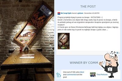 Dai un'occhiata agli interni di Ba!cevapi