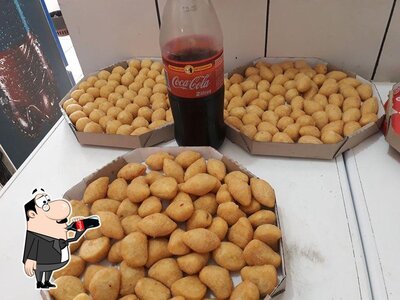 Experimente uma bebida no Gran Chef Salgaderia