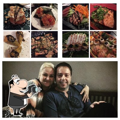 A publicidade apresenta informações sobre o Kobu Sushi