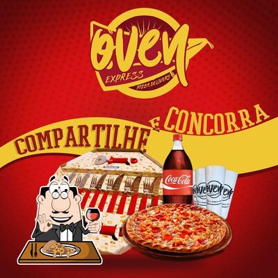 Consiga pizza no Oven Express