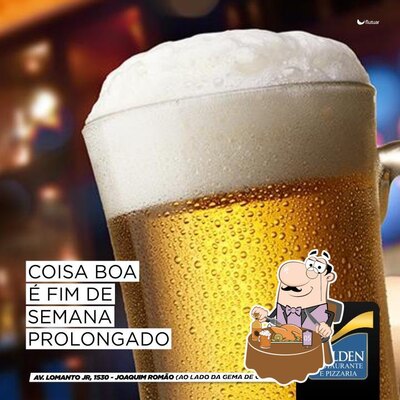 Peça uma tulipa de cerveja leve ou escura