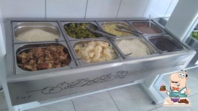 Não esqueça de experimentar uma sobremesa no Buffet Bom de Garfo Colombo