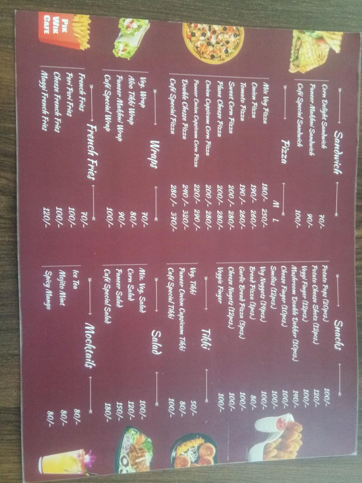 Menu at Crispyy Food, Dasuya