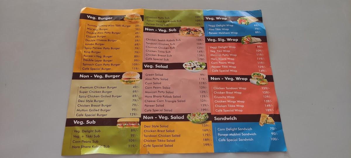 Menu at Crispyy Food, Dasuya