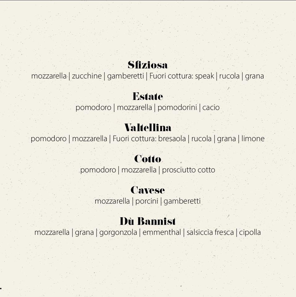 Menu di Cavese 