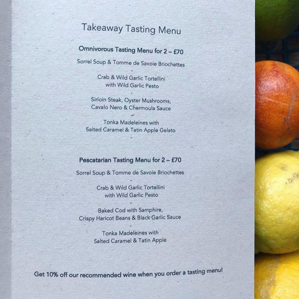 Cérès menu