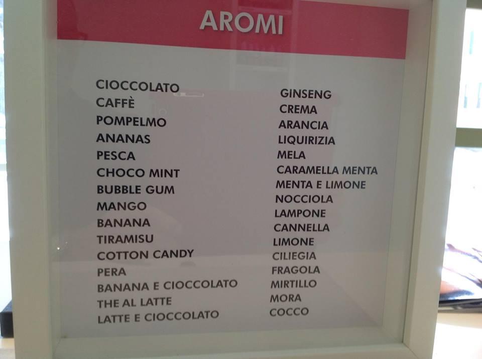 Menu di Gusto e Vapore 