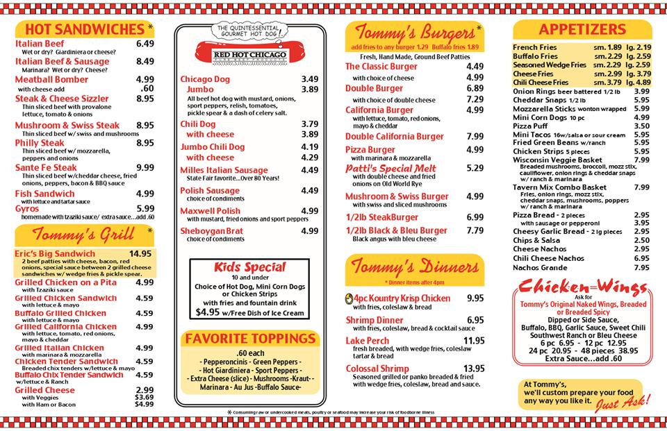 Carta de Tommy's