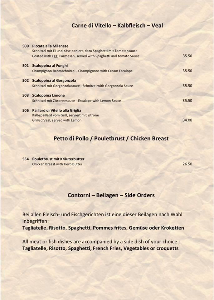 Menu di Pizzeria da Giuseppe 