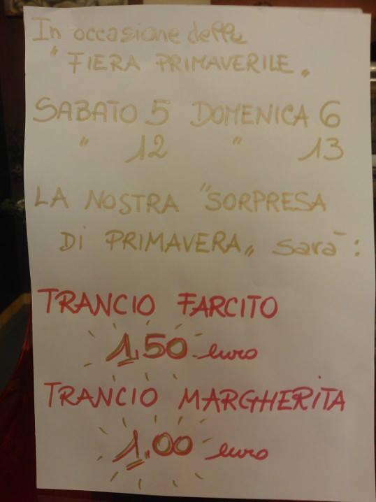 Menu di Pizzamanias Sacile 