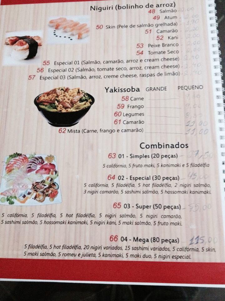 Carta de Point do Chopp