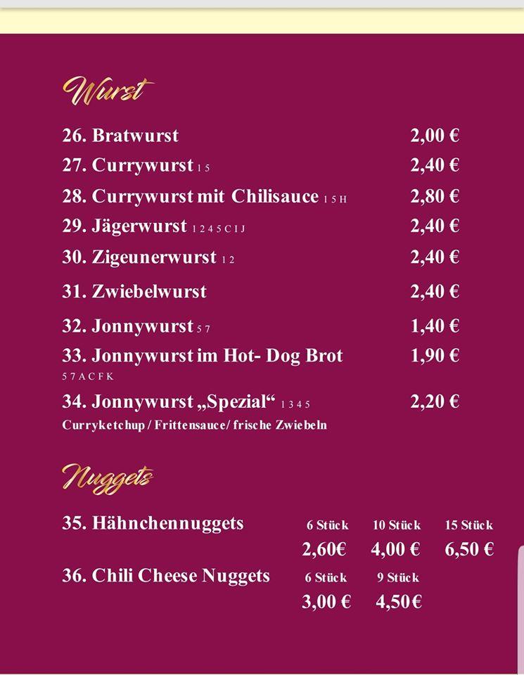 Schotthocker-Krone menü