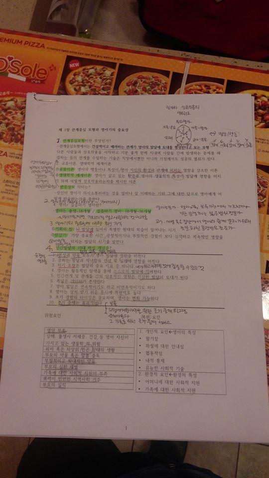 미스터피자 우송대점 メニュー