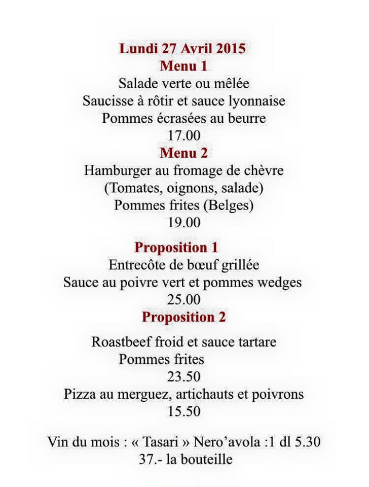 Menu di Central 