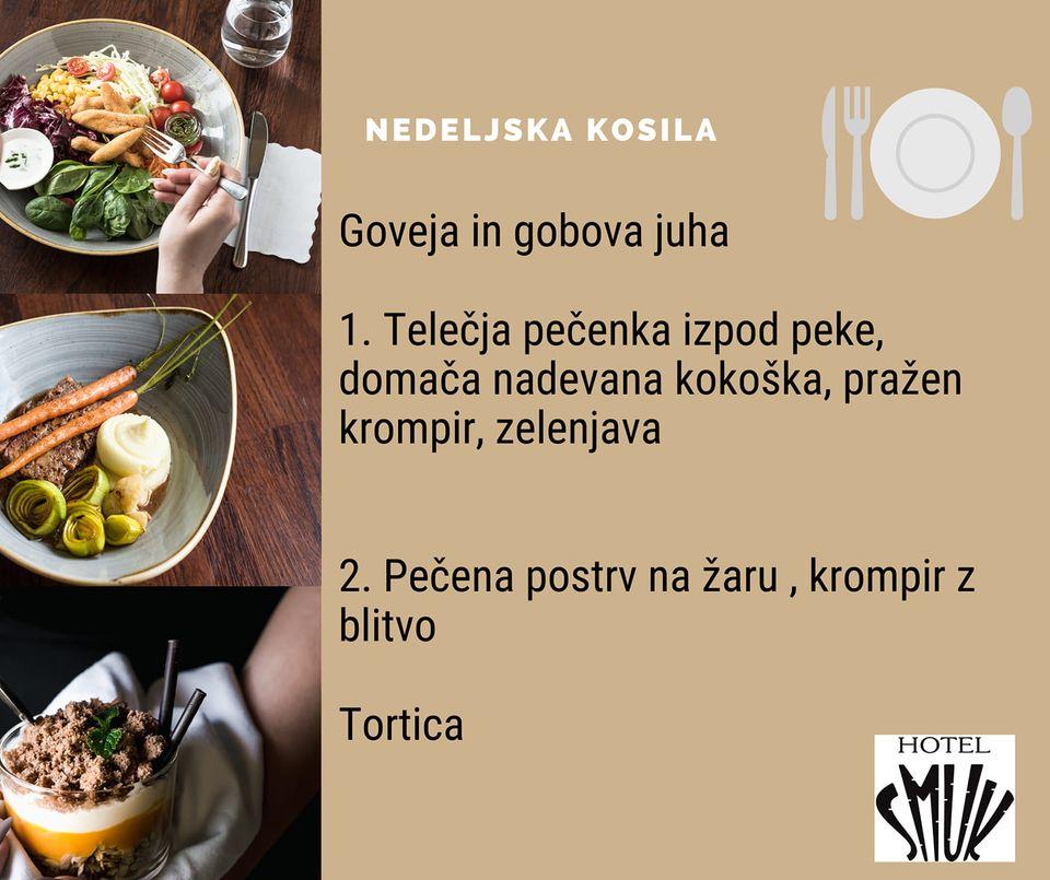 Menu di Hotel SMUK 