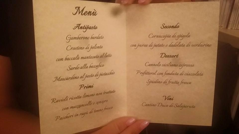 Menu di Ristorante Luca'S Di Luca Schianchi 