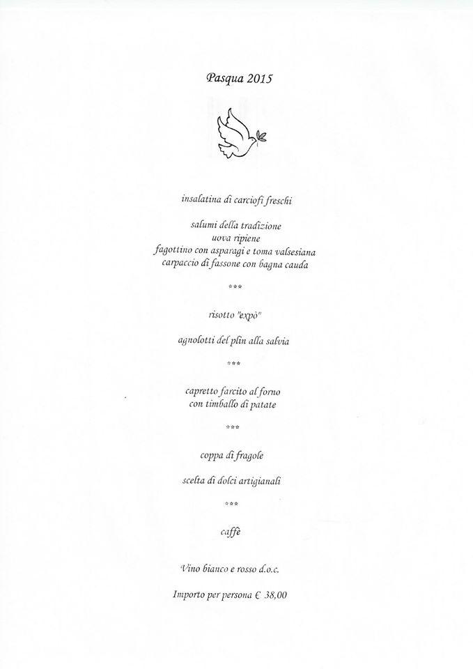 Menu di Ristorante 53 