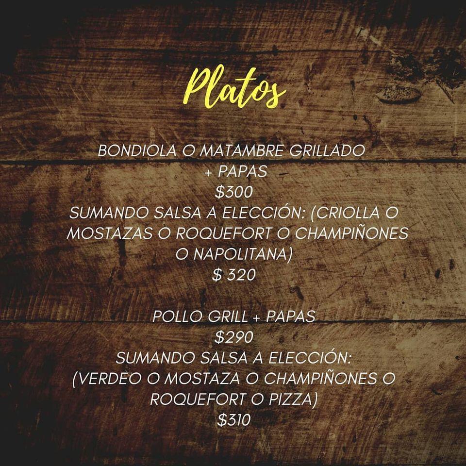 Olvidate menu