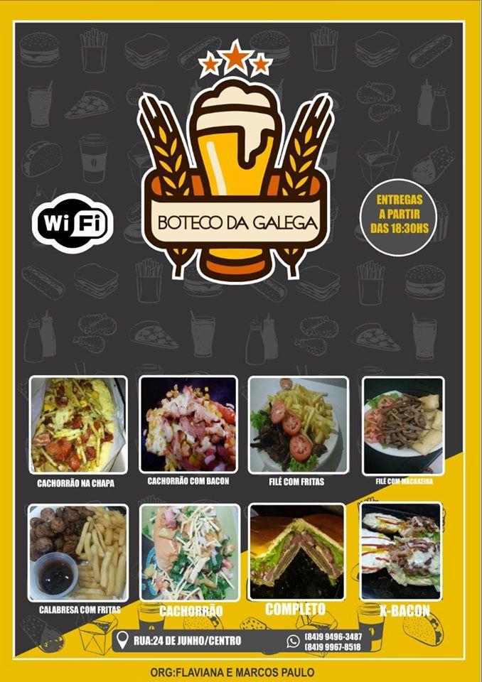 Boteco da Galega cardápio