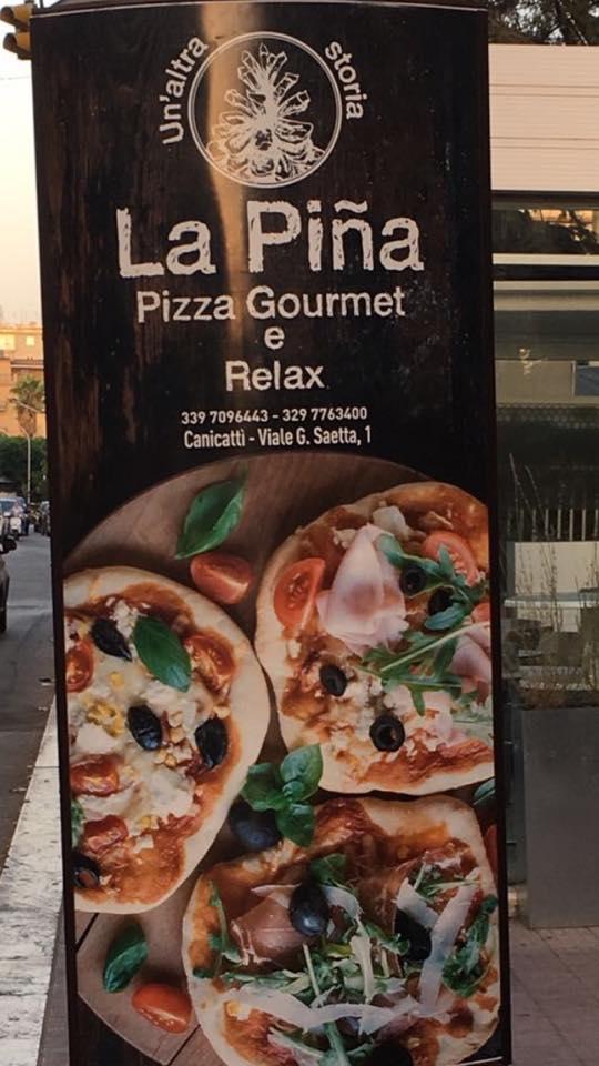 Menu di La Piña 