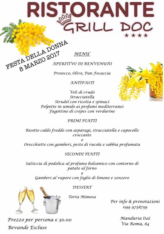 Menu di Ristorante Grill Doc 