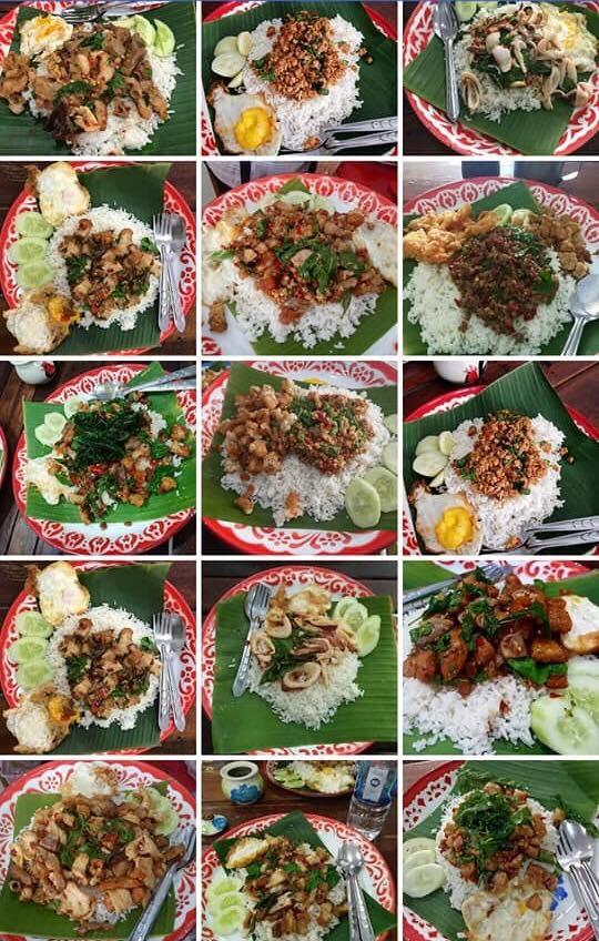 ถนัดแดก メニュー