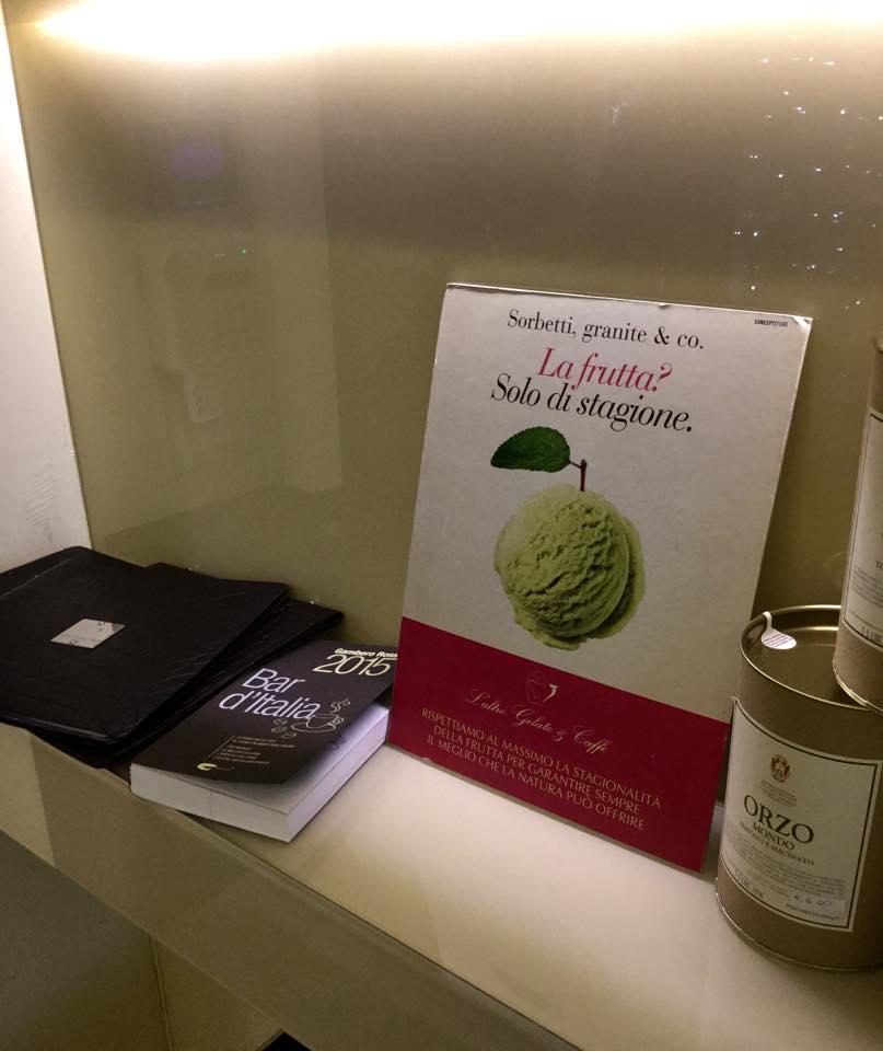 Menu di L'Altro Gelato e Caffè Pescara 
