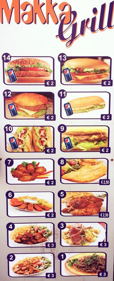 Menu di MAKKA GRILL 
