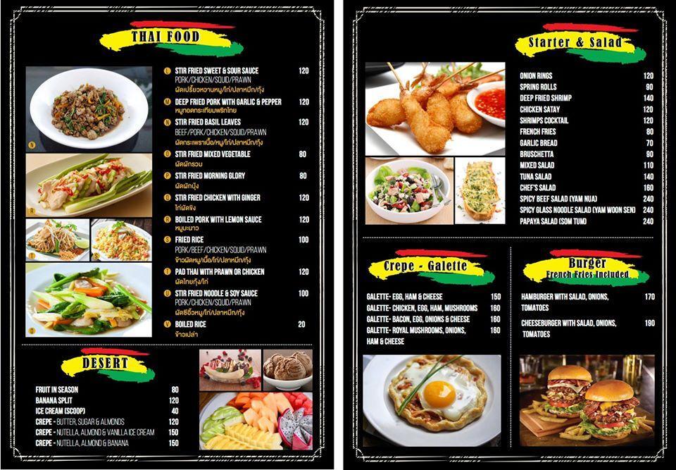 Rasta Bar メニュー