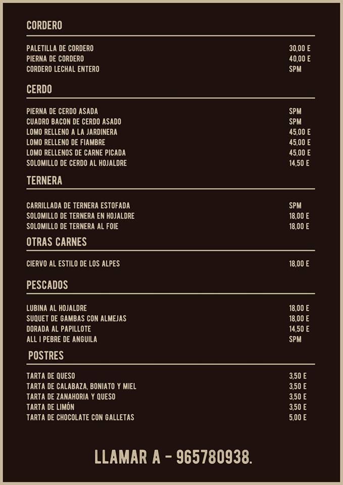 Carta de FoodFinger