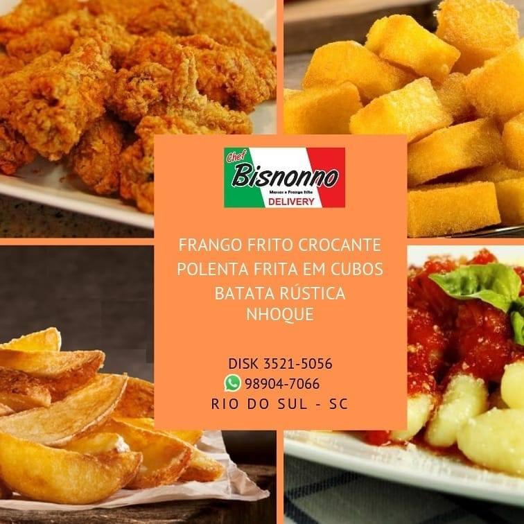 Chef Bisnonno menu