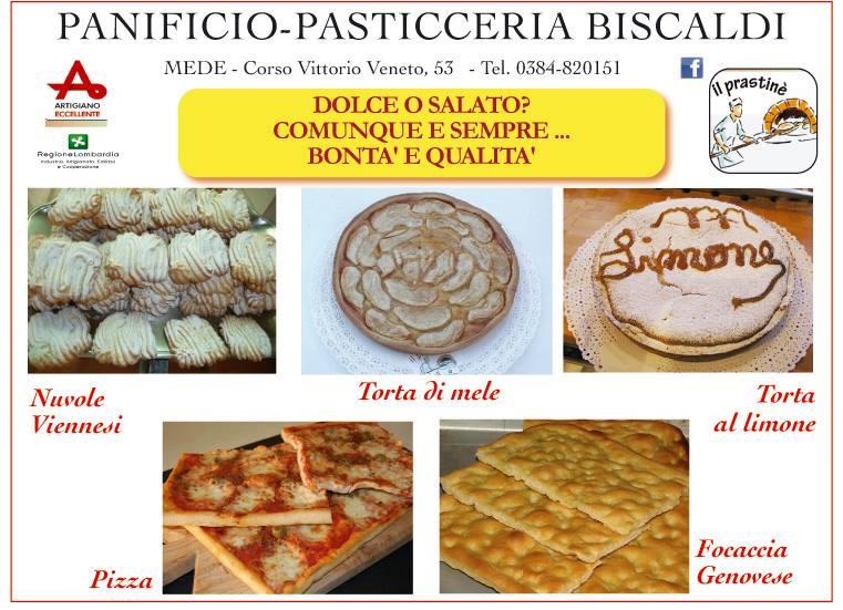Menu di Panetteria Biscaldi 