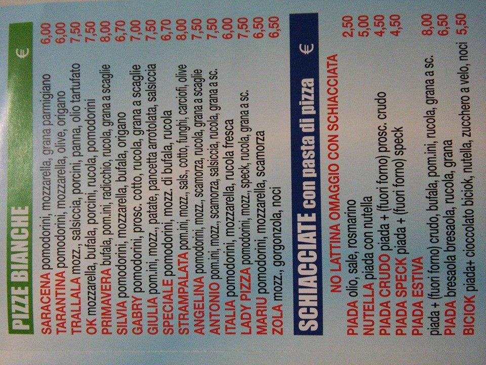 Menu di Lady Pizza di Shoaib 