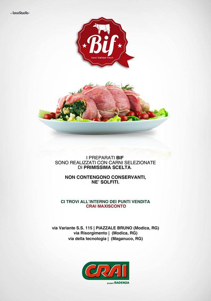 Menu di BIF Best Italian Flesh 