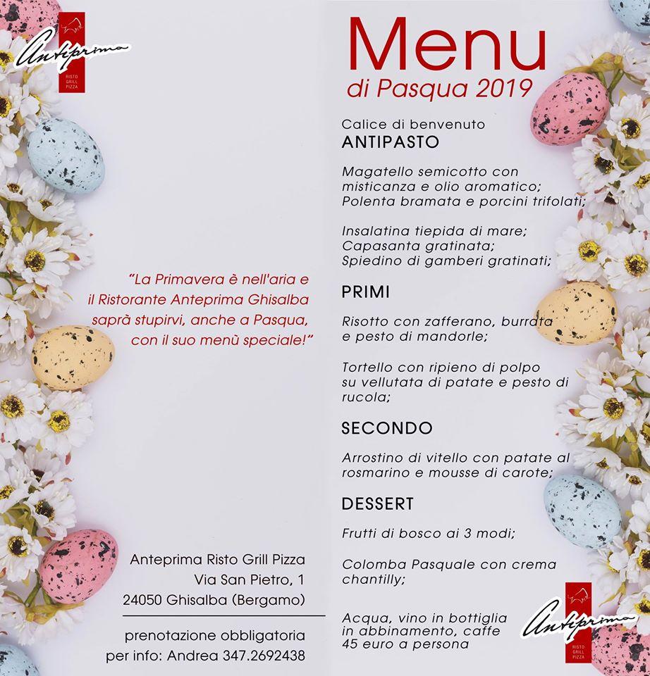 Menu di Anteprima Risto Grill Pizza 