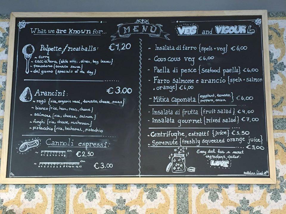 Menu di Paul Petta Rome 
