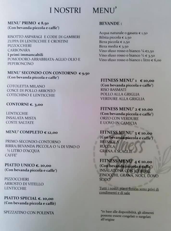 Menu di Vignate FOOD 